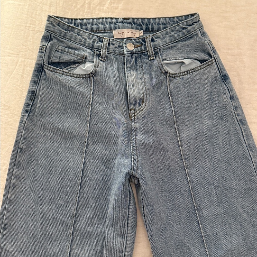 Trendy High Rise Denim Jeans